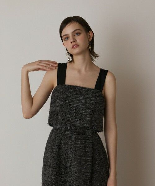 GRACE CONTINENTAL / グレースコンチネンタル サロペット・オールインワン | カットジャガードサロペット | 詳細2