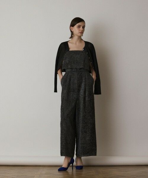 GRACE CONTINENTAL / グレースコンチネンタル サロペット・オールインワン | カットジャガードサロペット | 詳細4