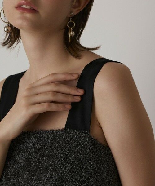 GRACE CONTINENTAL / グレースコンチネンタル サロペット・オールインワン | カットジャガードサロペット | 詳細6