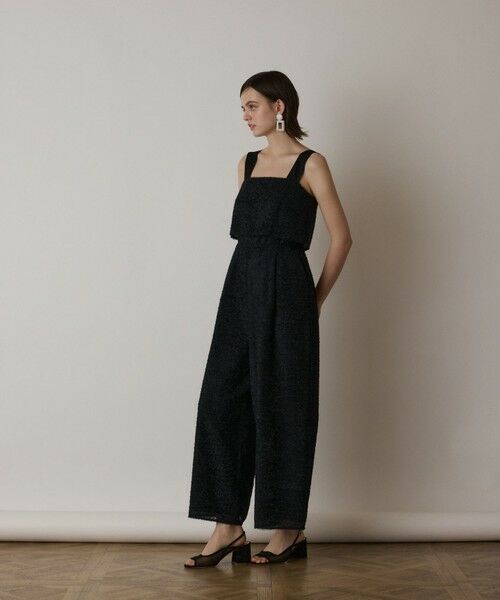 GRACE CONTINENTAL / グレースコンチネンタル サロペット・オールインワン | カットジャガードサロペット | 詳細15