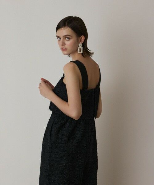 GRACE CONTINENTAL / グレースコンチネンタル サロペット・オールインワン | カットジャガードサロペット | 詳細18