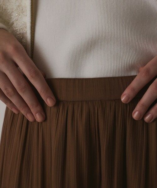 GRACE CONTINENTAL / グレースコンチネンタル ミニ・ひざ丈スカート | イレギュラーティアードスカート | 詳細12