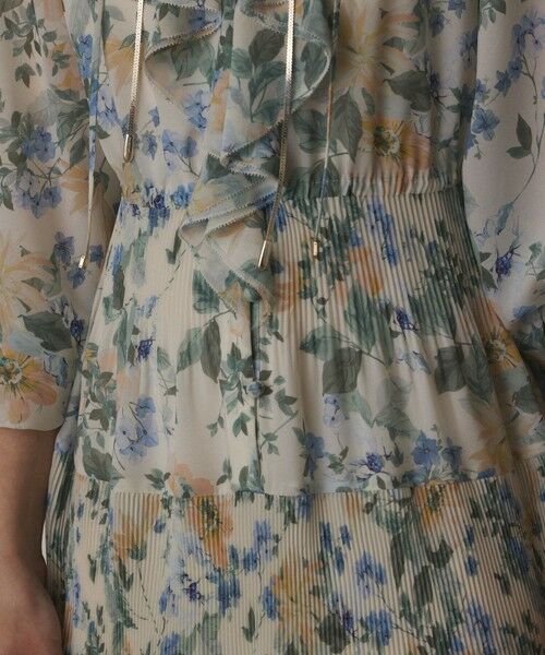 GRACE CONTINENTAL / グレースコンチネンタル ロング・マキシ丈ワンピース | フラワープリントカフタンドレス | 詳細5