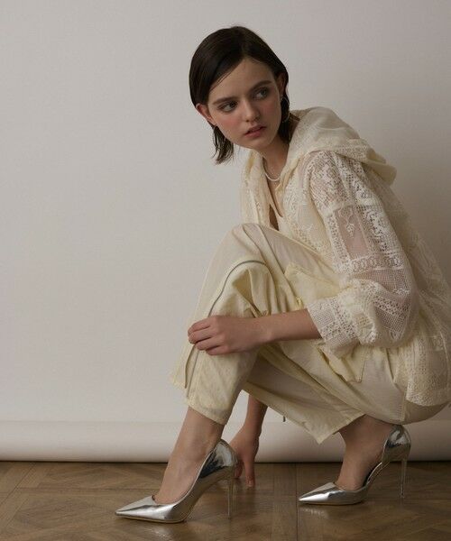 GRACE CONTINENTAL / グレースコンチネンタル シャツ・ブラウス | キカレースフード付トップ | 詳細11