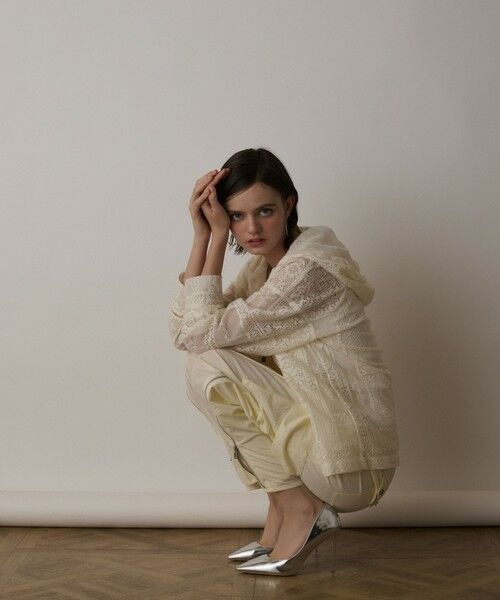 GRACE CONTINENTAL / グレースコンチネンタル シャツ・ブラウス | キカレースフード付トップ | 詳細12