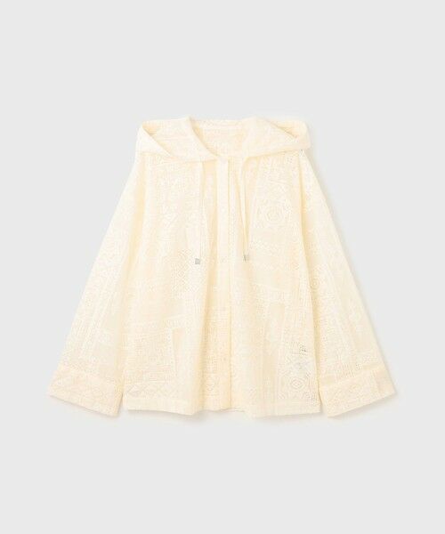 GRACE CONTINENTAL / グレースコンチネンタル シャツ・ブラウス | キカレースフード付トップ | 詳細14