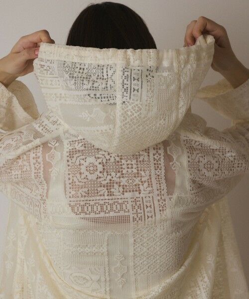 GRACE CONTINENTAL / グレースコンチネンタル シャツ・ブラウス | キカレースフード付トップ | 詳細6