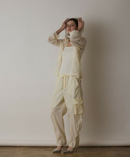 GRACE CONTINENTAL / グレースコンチネンタル シャツ・ブラウス | キカレースフード付トップ | 詳細7