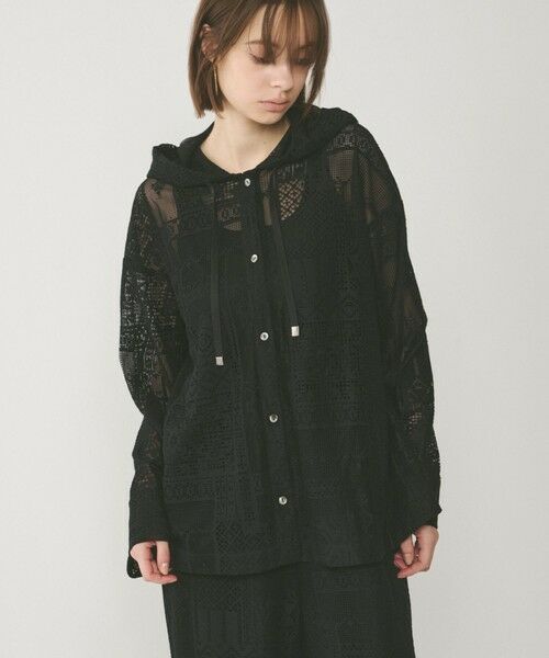 GRACE CONTINENTAL / グレースコンチネンタル シャツ・ブラウス | キカレースフード付トップ | 詳細17