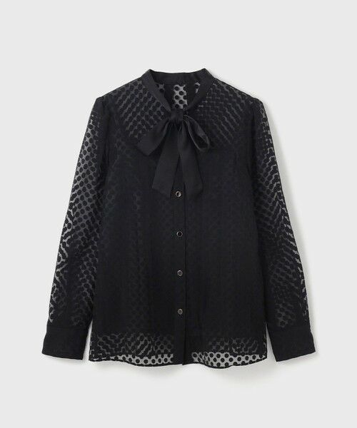 GRACE CONTINENTAL / グレースコンチネンタル シャツ・ブラウス | ドットオパールタイ付ブラウス | 詳細13