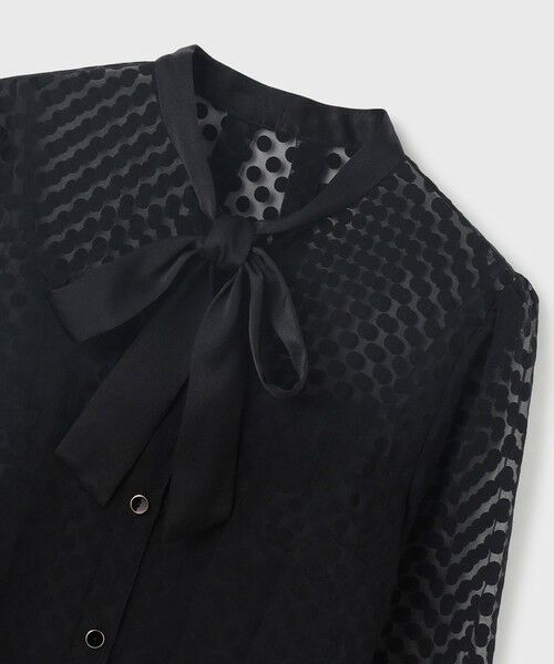 GRACE CONTINENTAL / グレースコンチネンタル シャツ・ブラウス | ドットオパールタイ付ブラウス | 詳細15