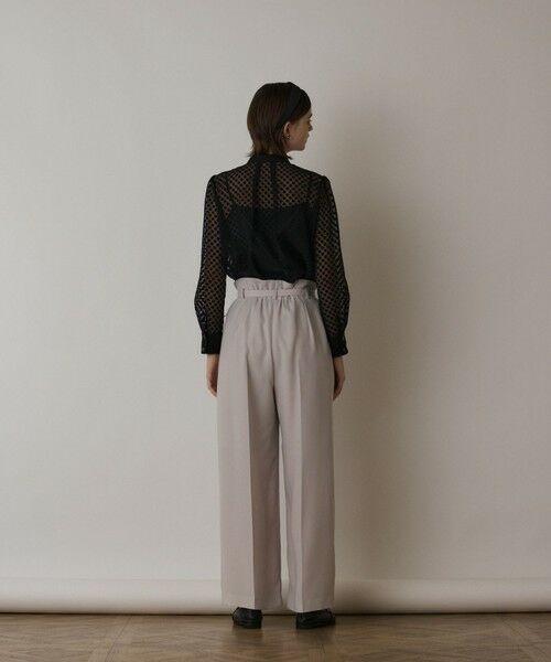 GRACE CONTINENTAL / グレースコンチネンタル シャツ・ブラウス | ドットオパールタイ付ブラウス | 詳細9