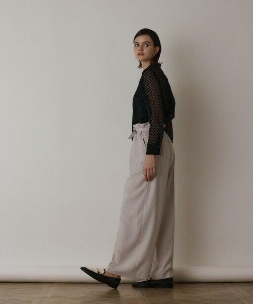 GRACE CONTINENTAL / グレースコンチネンタル シャツ・ブラウス | ドットオパールタイ付ブラウス | 詳細11