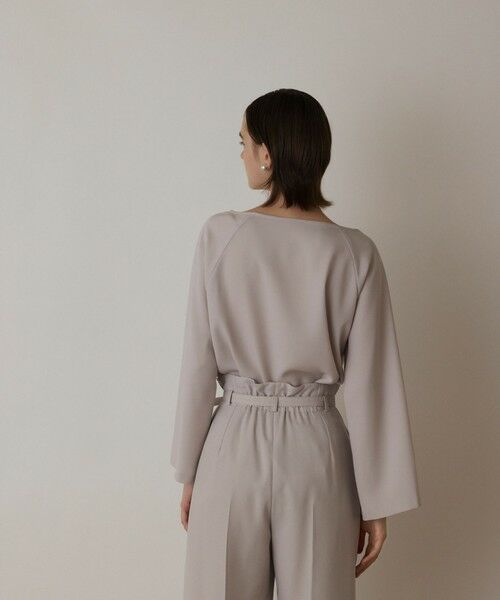 GRACE CONTINENTAL / グレースコンチネンタル カットソー | スリットスリーブトップ | 詳細3