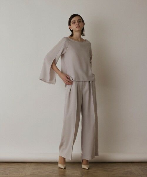 GRACE CONTINENTAL / グレースコンチネンタル カットソー | スリットスリーブトップ | 詳細5