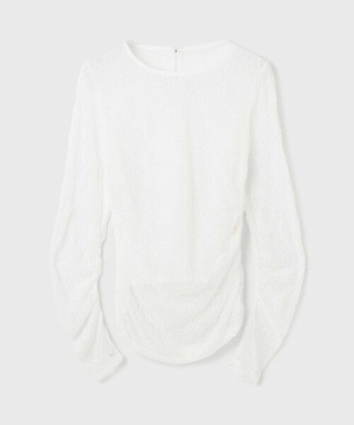 GRACE CONTINENTAL / グレースコンチネンタル その他トップス | シアーレースカットトップ | 詳細5