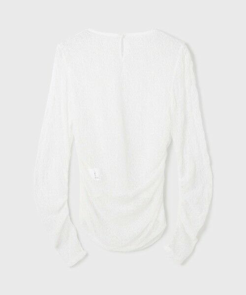 GRACE CONTINENTAL / グレースコンチネンタル その他トップス | シアーレースカットトップ | 詳細6