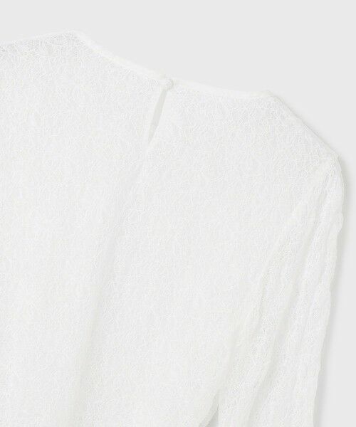 GRACE CONTINENTAL / グレースコンチネンタル その他トップス | シアーレースカットトップ | 詳細7