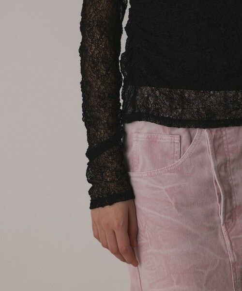 GRACE CONTINENTAL / グレースコンチネンタル その他トップス | シアーレースカットトップ | 詳細15