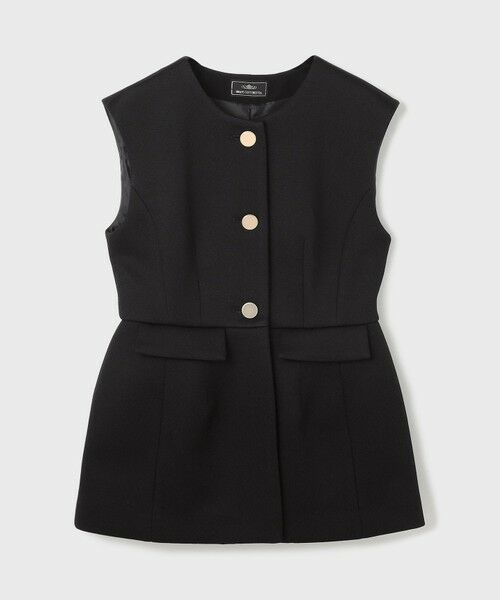 GRACE CONTINENTAL / グレースコンチネンタル ノーカラージャケット | ダンボールニットジレジャケット | 詳細19