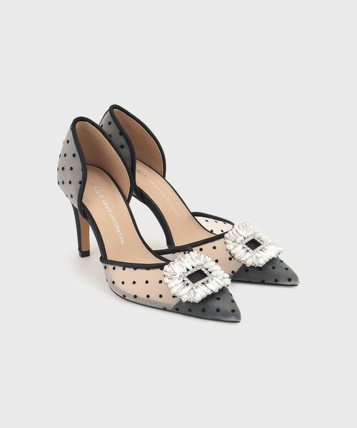 GRACE CONTINENTAL/グレースコンチネンタル ビジューパンプス ベージュ 37 GRACE CONTINENTAL/グレースコンチネンタル ビジューパンプス ベージュ 37