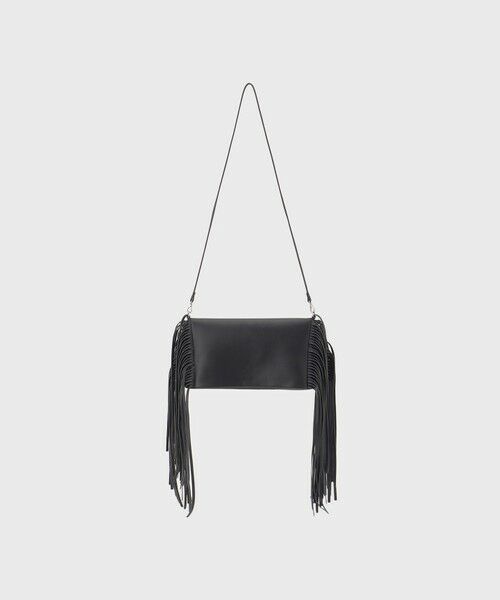 GRACE CONTINENTAL/グレースコンチネンタル フリンジバッグ ブラック F GRACE CONTINENTAL/グレースコンチネンタル フリンジバッグ ブラック F