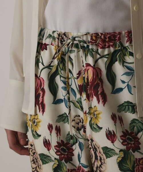 GRACE CONTINENTAL / グレースコンチネンタル その他パンツ | アンティークフラワープリントパンツ | 詳細7