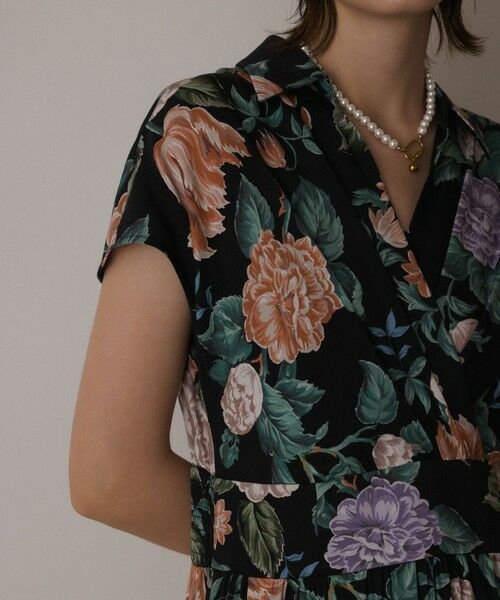 GRACE CONTINENTAL / グレースコンチネンタル ロング・マキシ丈ワンピース | アンティークフラワープリントワンピース | 詳細13