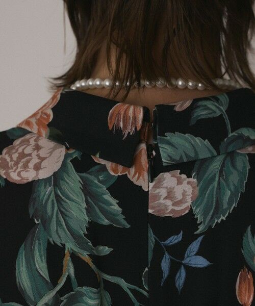 GRACE CONTINENTAL / グレースコンチネンタル ロング・マキシ丈ワンピース | アンティークフラワープリントワンピース | 詳細18