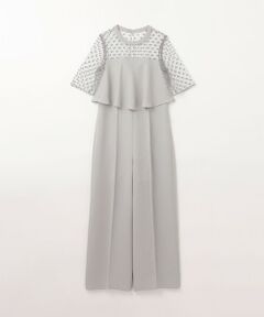 値下げ♪【未使用❤️タグ付】グレースコンチネンタル　オールインワンレースサロペット 新品 タグ付 グレースコンチネンタル レースTOPサロペット