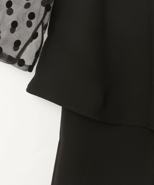 GRACE CONTINENTAL / グレースコンチネンタル サロペット・オールインワン | ドットチュールサロペット | 詳細3