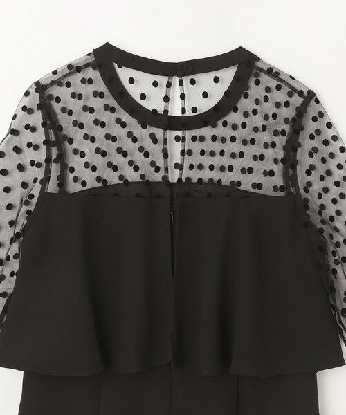 GRACE CONTINENTAL / グレースコンチネンタル サロペット・オールインワン | ドットチュールサロペット | 詳細6