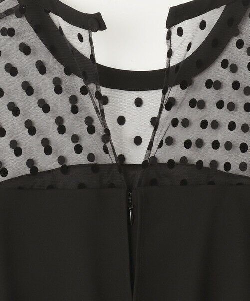 GRACE CONTINENTAL / グレースコンチネンタル サロペット・オールインワン | ドットチュールサロペット | 詳細7
