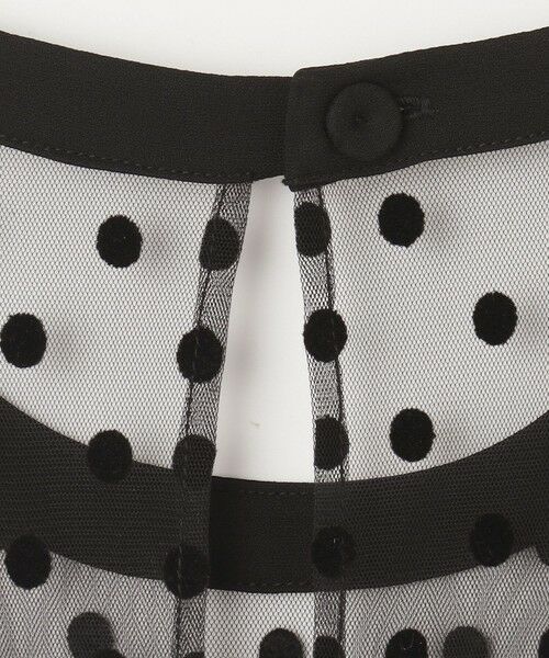 GRACE CONTINENTAL / グレースコンチネンタル サロペット・オールインワン | ドットチュールサロペット | 詳細8