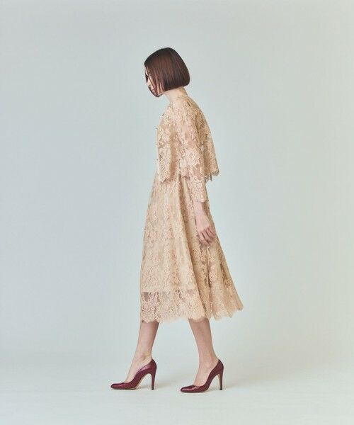 GRACE CONTINENTAL / グレースコンチネンタル ノーカラージャケット | リバーレースジャケット | 詳細2