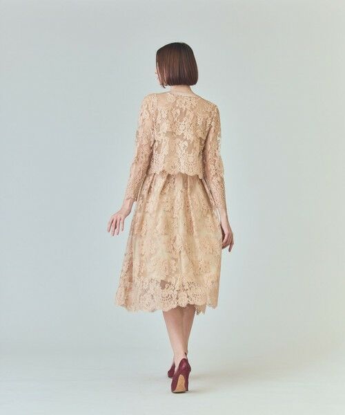 GRACE CONTINENTAL / グレースコンチネンタル ノーカラージャケット | リバーレースジャケット | 詳細3