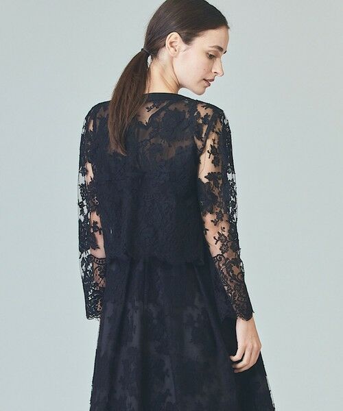 GRACE CONTINENTAL / グレースコンチネンタル ノーカラージャケット | リバーレースジャケット | 詳細10