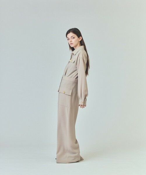 GRACE CONTINENTAL / グレースコンチネンタル サロペット・オールインワン | バックサテンオールインワン | 詳細2