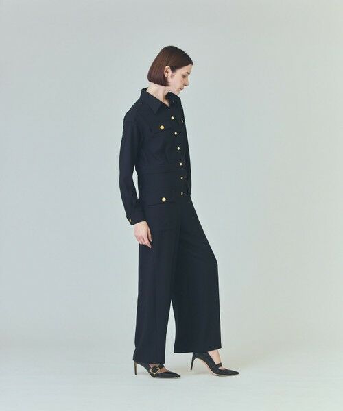 GRACE CONTINENTAL / グレースコンチネンタル サロペット・オールインワン | バックサテンオールインワン | 詳細10