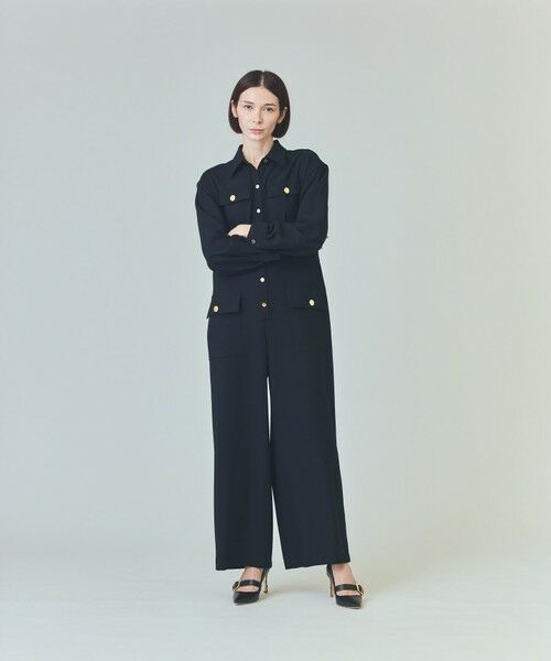 GRACE CONTINENTAL / グレースコンチネンタル サロペット・オールインワン | バックサテンオールインワン | 詳細13