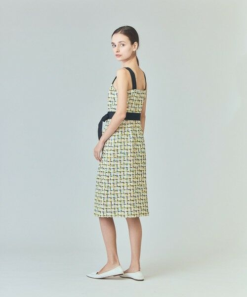 セール】 チュールヤーンツイードワンピース （ドレス）｜GRACE