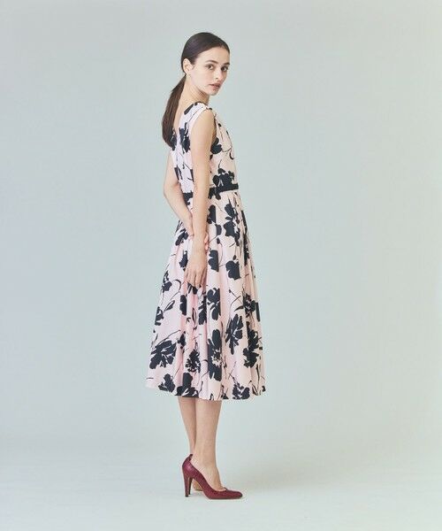 GRACE CONTINENTAL / グレースコンチネンタル ロング・マキシ丈ワンピース | バイカラーボタニカルドレス | 詳細5