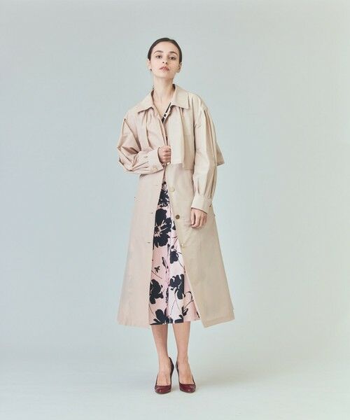 GRACE CONTINENTAL / グレースコンチネンタル ロング・マキシ丈ワンピース | バイカラーボタニカルドレス | 詳細6