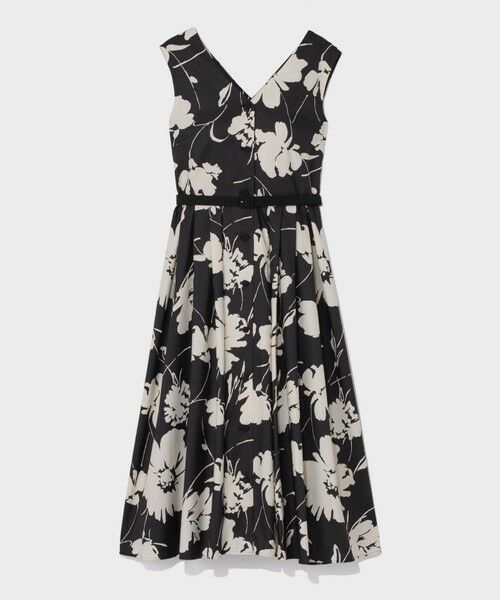 GRACE CONTINENTAL / グレースコンチネンタル ロング・マキシ丈ワンピース | バイカラーボタニカルドレス | 詳細21