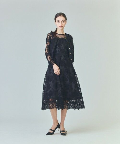 GRACE CONTINENTAL / グレースコンチネンタル ドレス | リバーレースドレス | 詳細11