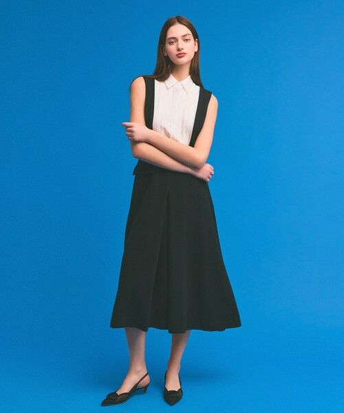 GRACE CONTINENTAL / グレースコンチネンタル ドレス | シアータック切替ドレス | 詳細5