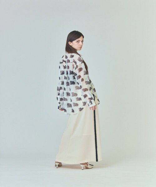 GRACE CONTINENTAL / グレースコンチネンタル シャツ・ブラウス | シアーCatブラウス | 詳細2