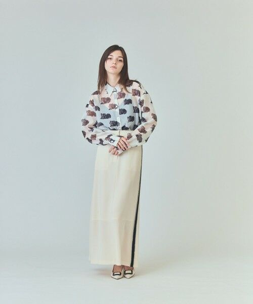 GRACE CONTINENTAL / グレースコンチネンタル シャツ・ブラウス | シアーCatブラウス | 詳細5