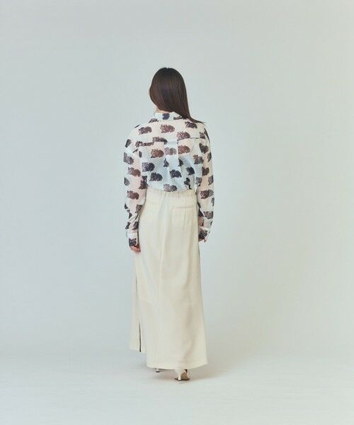GRACE CONTINENTAL / グレースコンチネンタル シャツ・ブラウス | シアーCatブラウス | 詳細6
