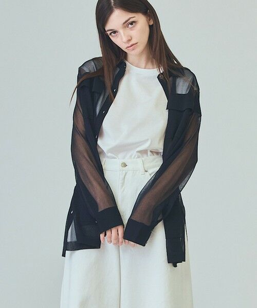 GRACE CONTINENTAL / グレースコンチネンタル シャツ・ブラウス | カバーオールシアージャケット | 詳細6